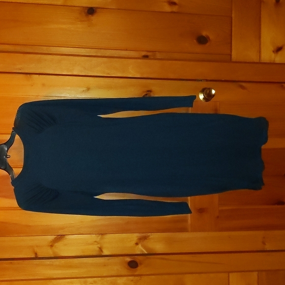 Motherhood Maternity deep green knit dress size S - Picture 3 of 3